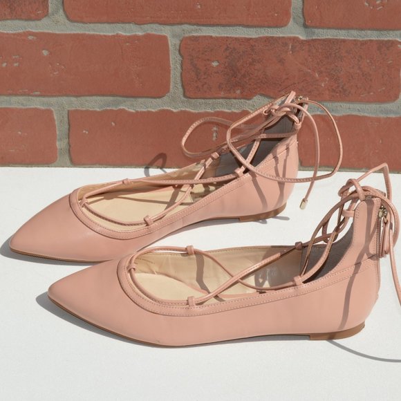 INC International Concepts lace up ballet flats - Picture 2 of 8